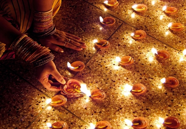 INDIA con festival Diwali y nepal 